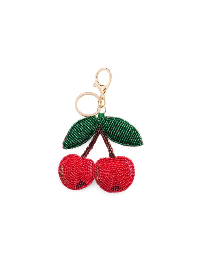 Red Cherries Key Ring - Madison's Niche