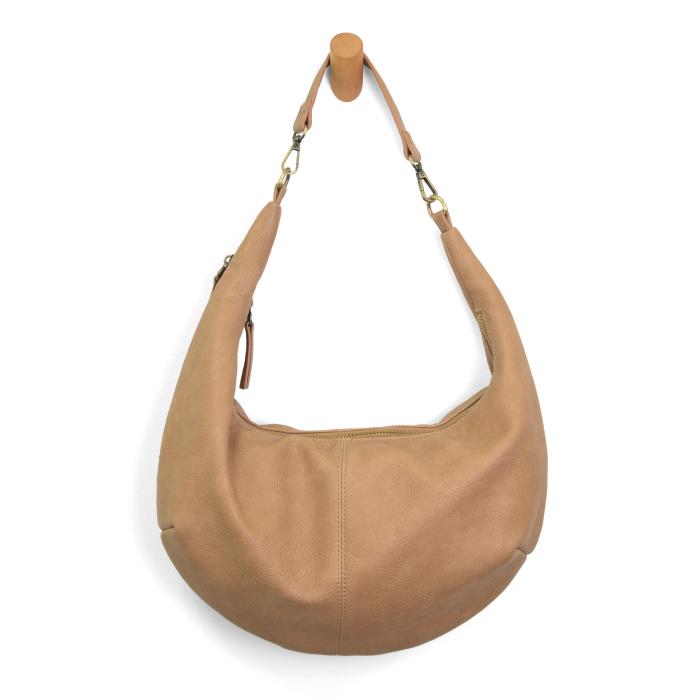 Rhea Slouchy Bag in Camel - Madison's Niche