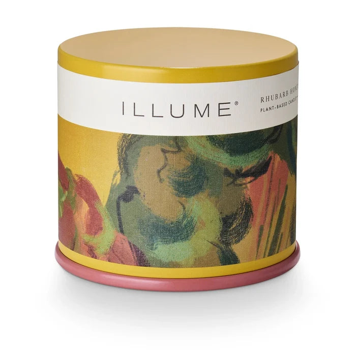 Rhubarb Honey Vanity Tin Candle - Madison's Niche