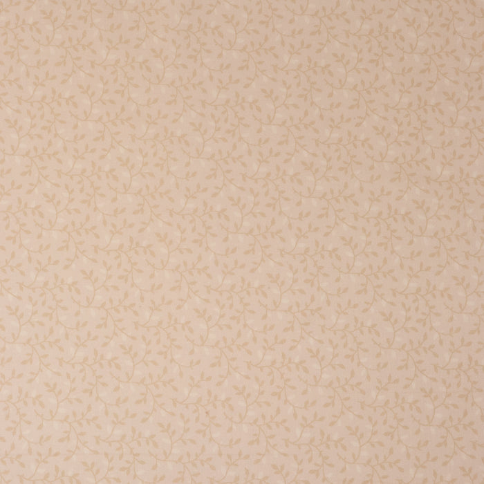 Roc-lon 100% Cotton, 108" Wide, Quilt Backing, Leaves Beige, Cut By Yard