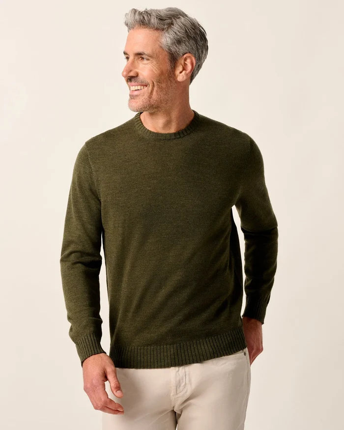 Ronald Merino Sweater in Forged - Madison's Niche