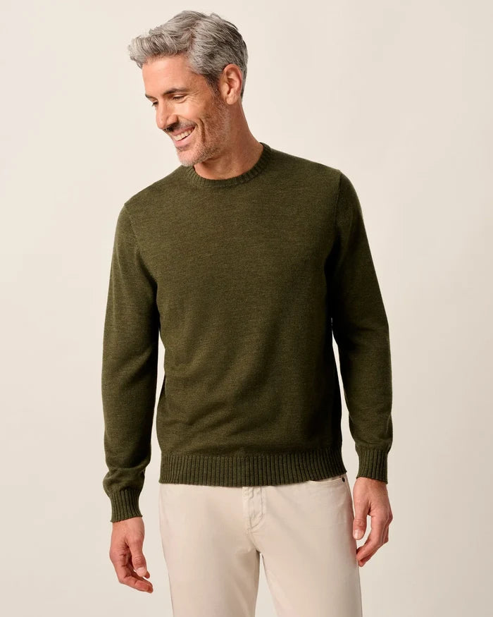 Ronald Merino Sweater in Forged - Madison's Niche