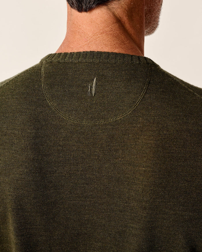 Ronald Merino Sweater in Forged - Madison's Niche