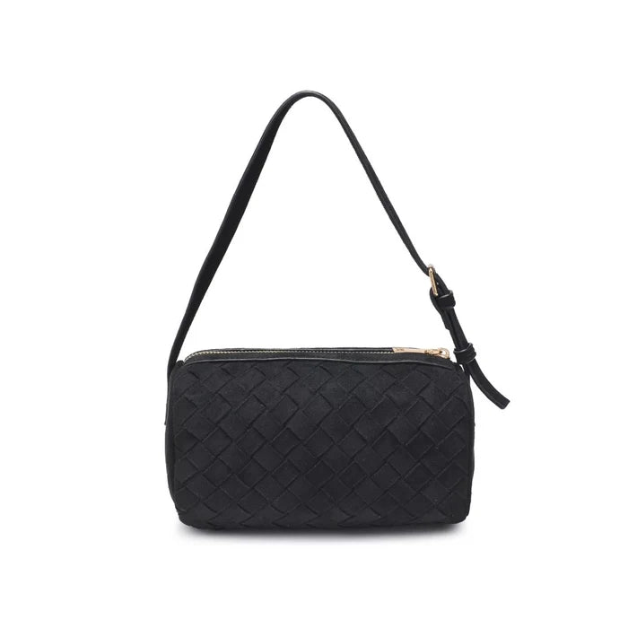 Rose Shoulder Bag in Black - Madison's Niche