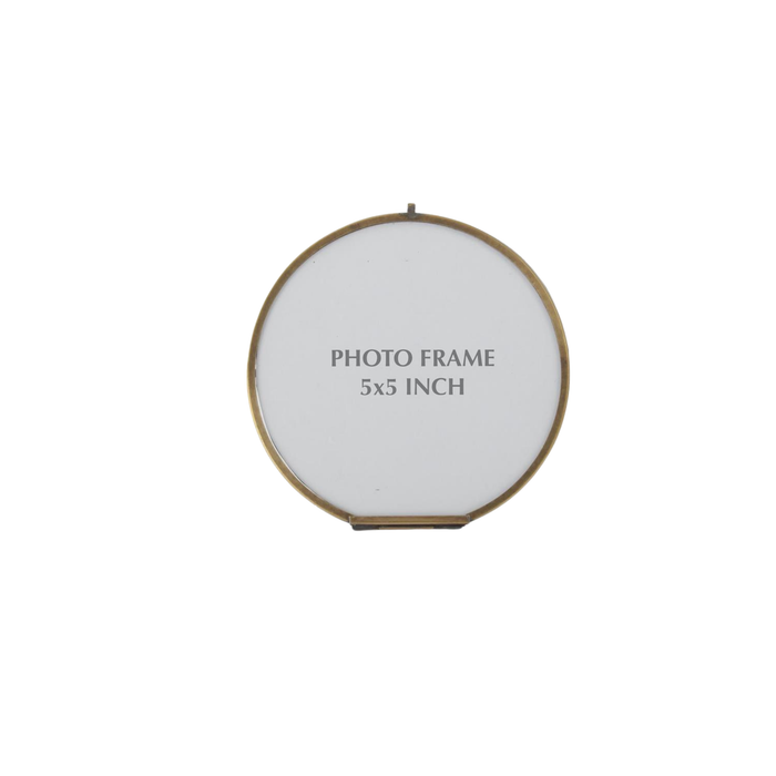 Round Antique Gold Frame - Madison's Niche