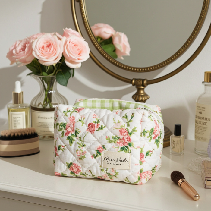 Roze Mini Makeup Bag