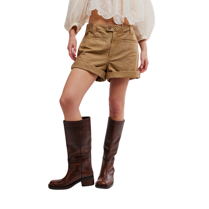 Sakura Shorts in Tannin - Madison's Niche