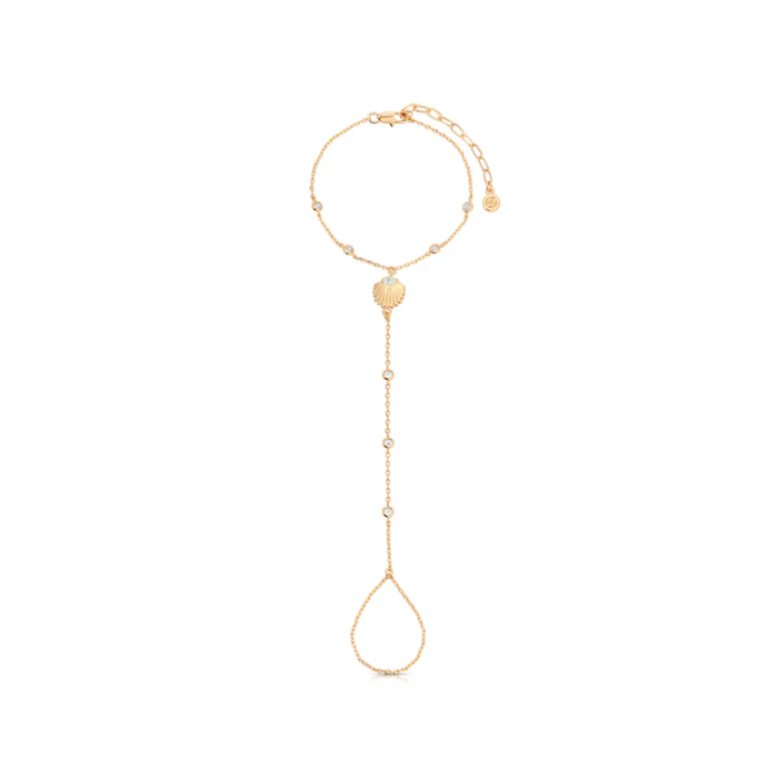 Santorini Shell Hand Chain
