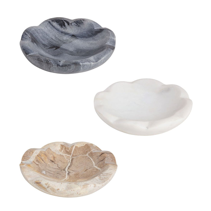 Scallop Marble Dish - Madison's Niche