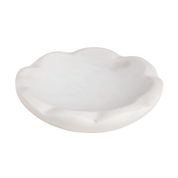 Scallop Marble Dish - Madison's Niche