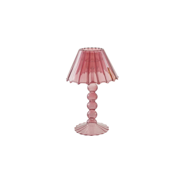 Scalloped Candle Holder Table Light - Madison's Niche