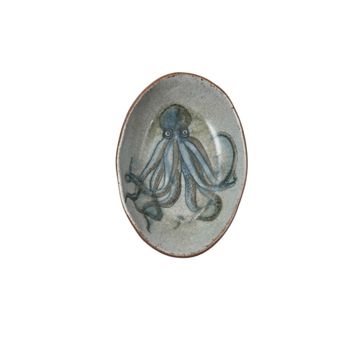 Sea Life Oval Dish - Madison's Niche