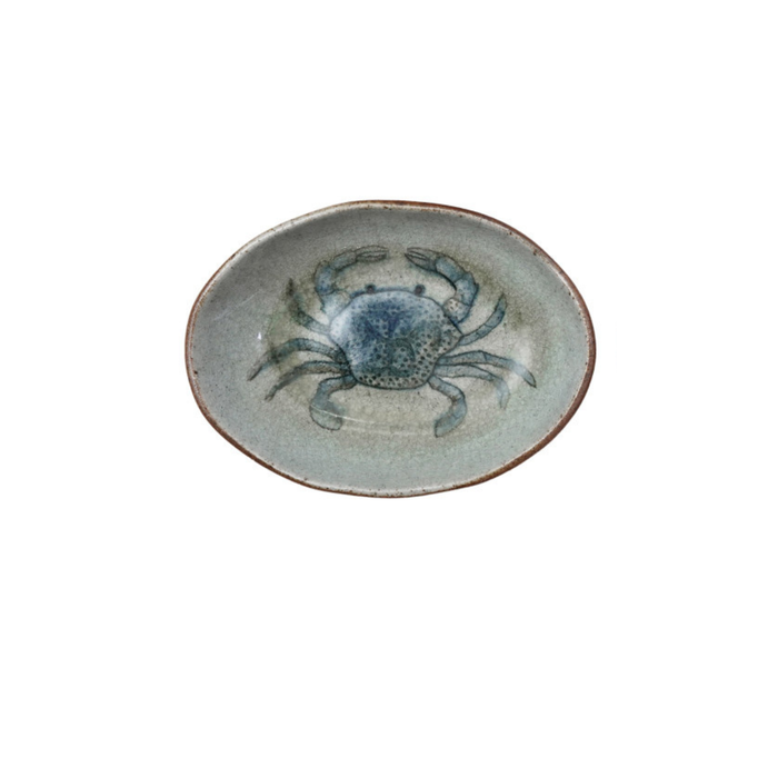 Sea Life Oval Dish - Madison's Niche