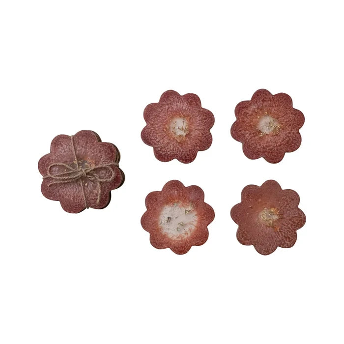 Set of 4 Flower Coaster - Madison's Niche