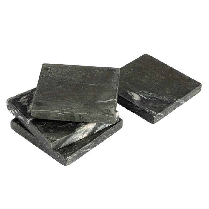 Set of 4 Marble Coasters - Madison's Niche