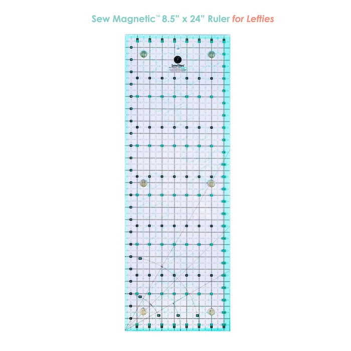 Sew Magnetic 8.5" x 24" Ruler by SewTites