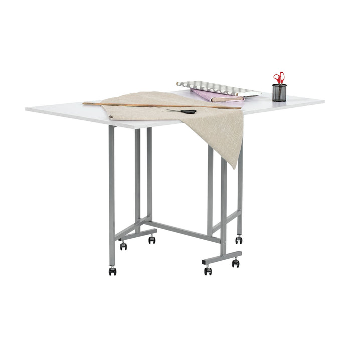 Sew Ready Craft & Cutting Table Silver / White
