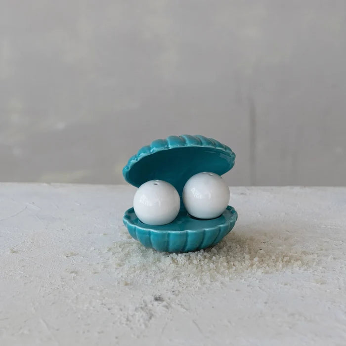 Shell Salt & Pepper Shakers - Madison's Niche