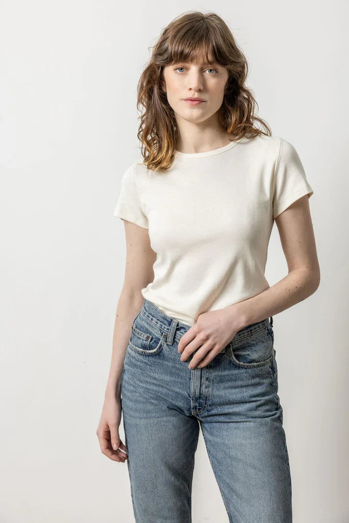 Short Sleeve Crew in Rope - Madison's Niche