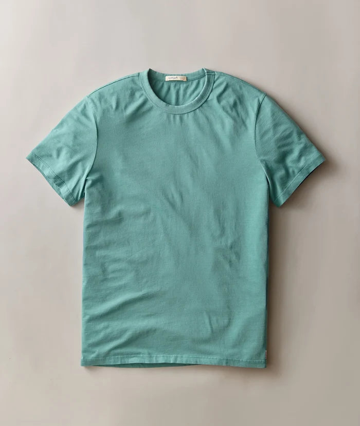 Signature Crew Tee in Hydro