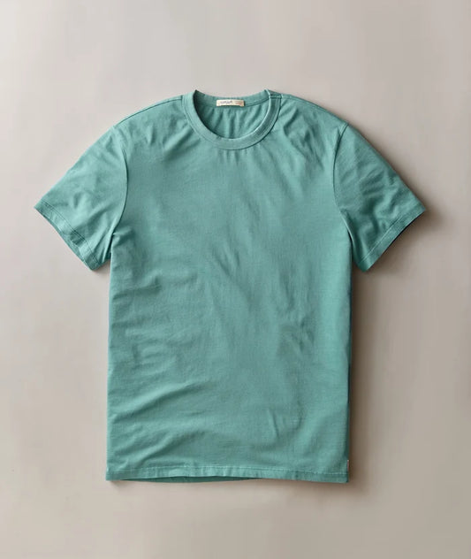 Signature Crew Tee in Hydro