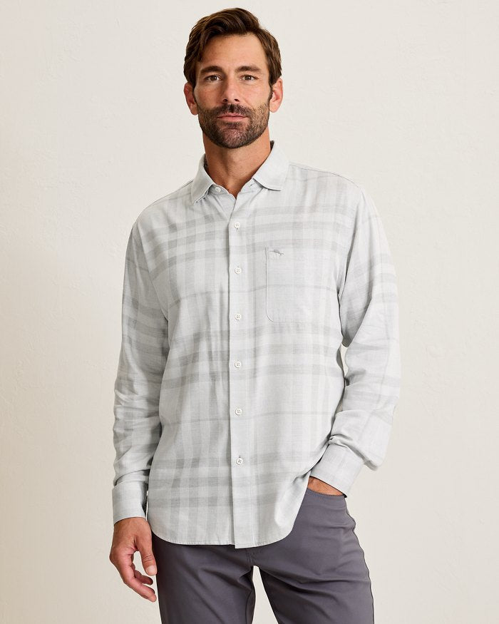 Silver Mist Plaid Shirt - Madison's Niche