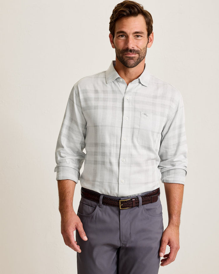 Silver Mist Plaid Shirt - Madison's Niche