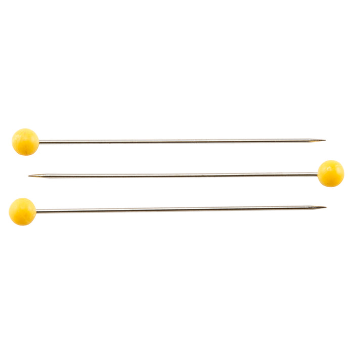 SINGER® 75 Ball Head Quilting Pins - Size 28, 1-3/4"