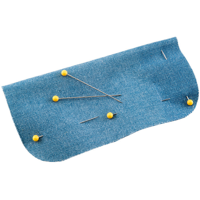 SINGER® 75 Ball Head Quilting Pins - Size 28, 1-3/4"