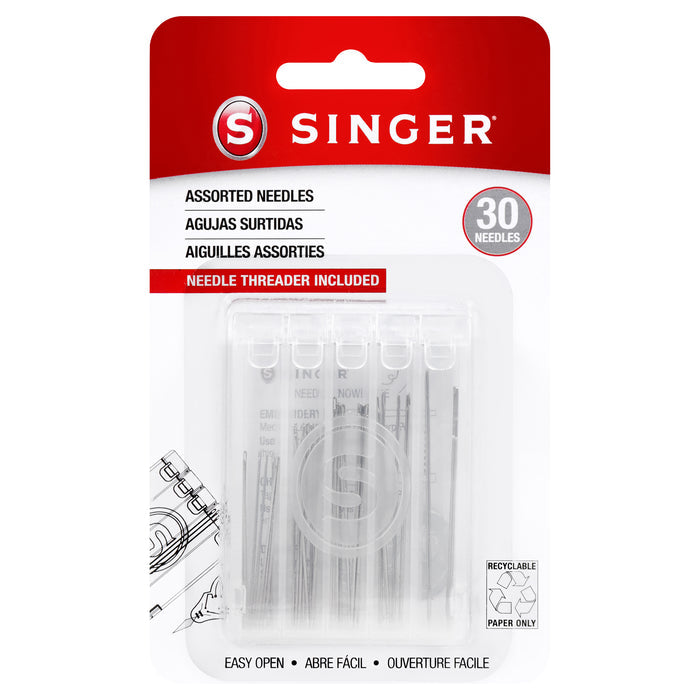 SINGER® Assorted Hand Needles 30-Pack