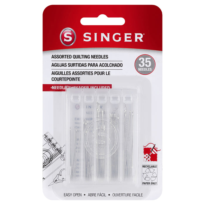 SINGER® Assorted Quilting Hand Needles 35-Pack