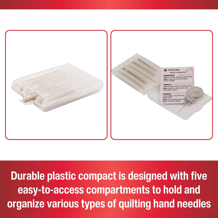 SINGER® Assorted Quilting Hand Needles 35-Pack