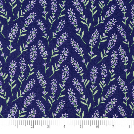 SINGER®  Fabric,  100% Cotton, 44 Inch Wide, Lilac Spring Purple, Cut by the Yard