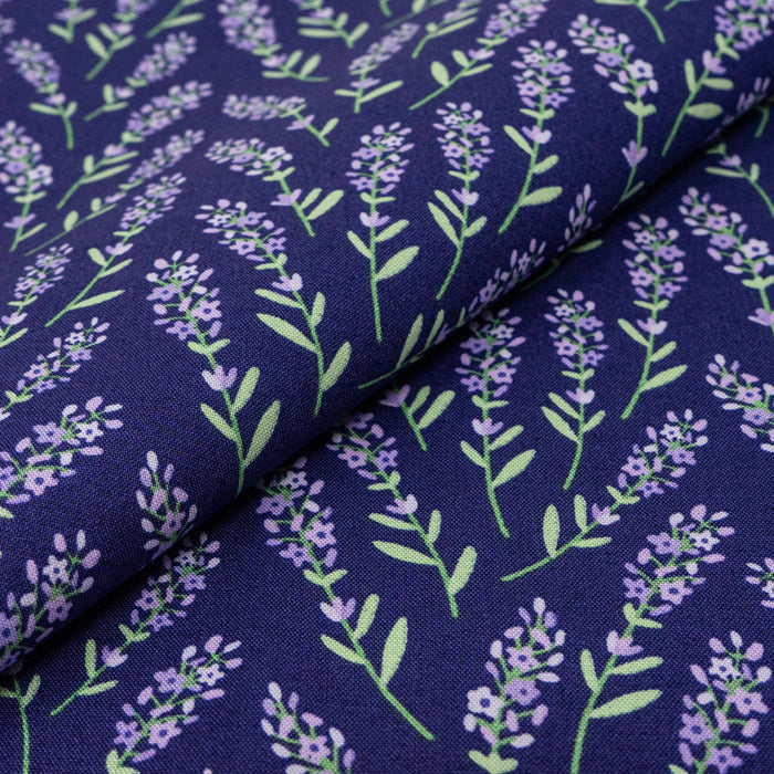 SINGER®  Fabric,  100% Cotton, 44 Inch Wide, Lilac Spring Purple, Cut by the Yard