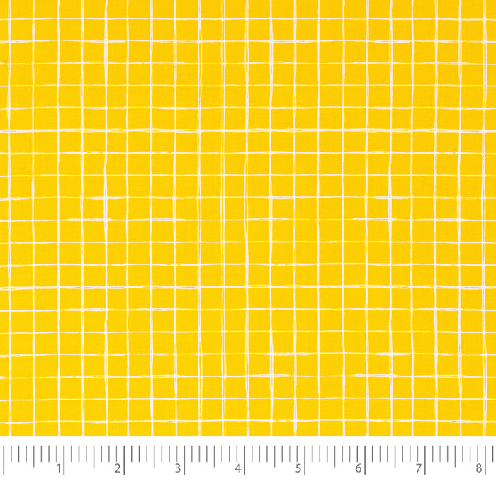 SINGER®  Fabric,  100% Cotton, 44 Inch Wide, Yellow Gingham, Cut by the Yard