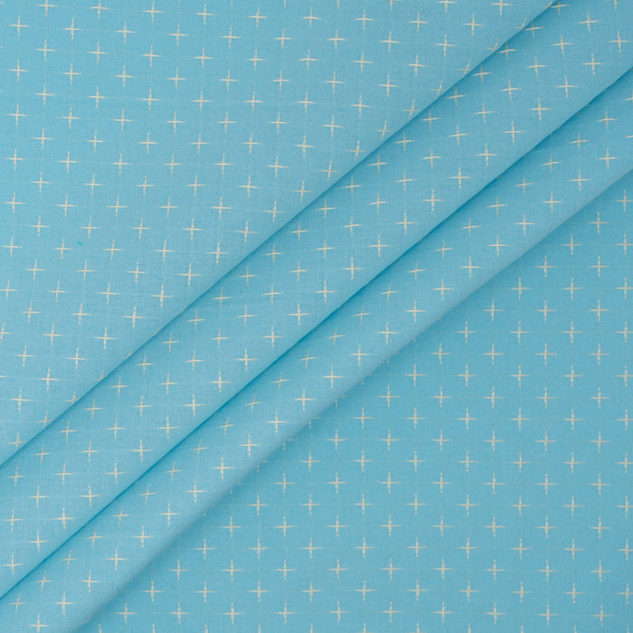 SINGER® Fabric 100% Cotton Embroidery Fabric 44 inch Wide Blue Cut by the Yard
