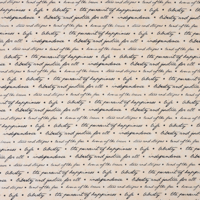 SINGER® Fabric, 100% Cotton, Liberty Justice For  All, Cut by the Yard
