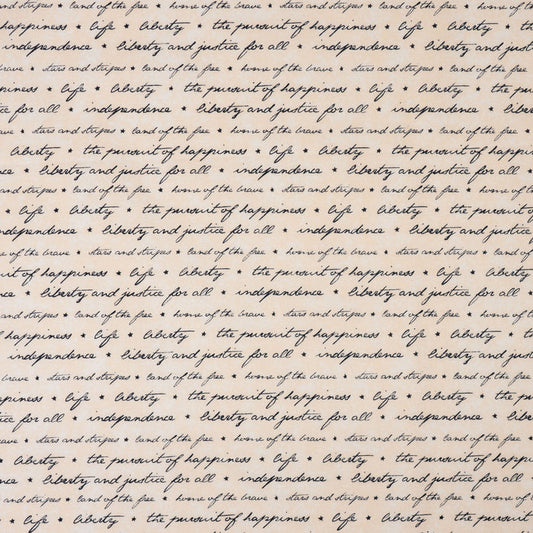SINGER® Fabric, 100% Cotton, Liberty Justice For  All, Cut by the Yard