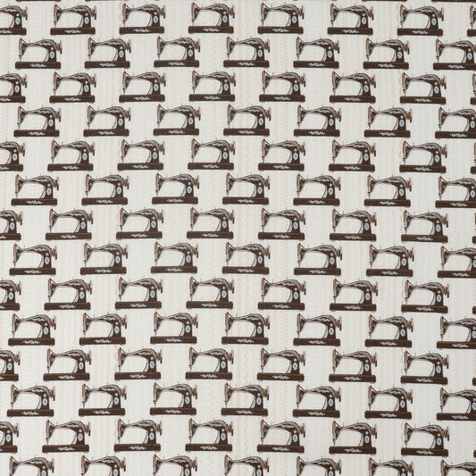 SINGER® Fabric, 100% Cotton, Singer Sewing Machines, Cut by the Yard