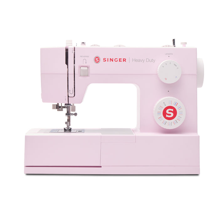 SINGER® Heavy Duty 4452 Rosewater Pink Sewing Machine & Extension Table Bundle