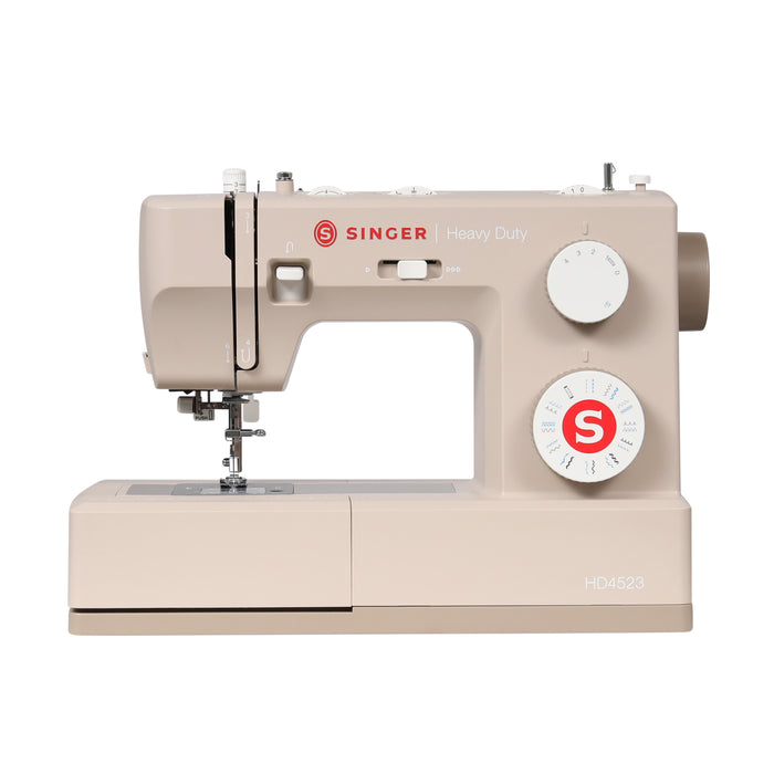 SINGER® Heavy Duty 4523™ Beige Sewing Machine & Hard Case Bundle