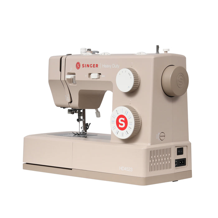 SINGER® Heavy Duty 4523™ Beige Sewing Machine & Hard Case Bundle