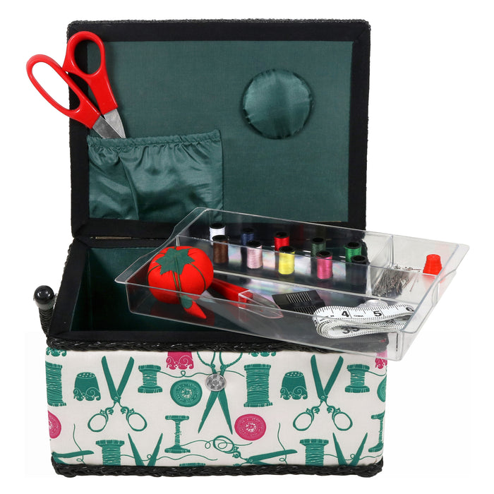 SINGER® Large Sewing Basket Kit
