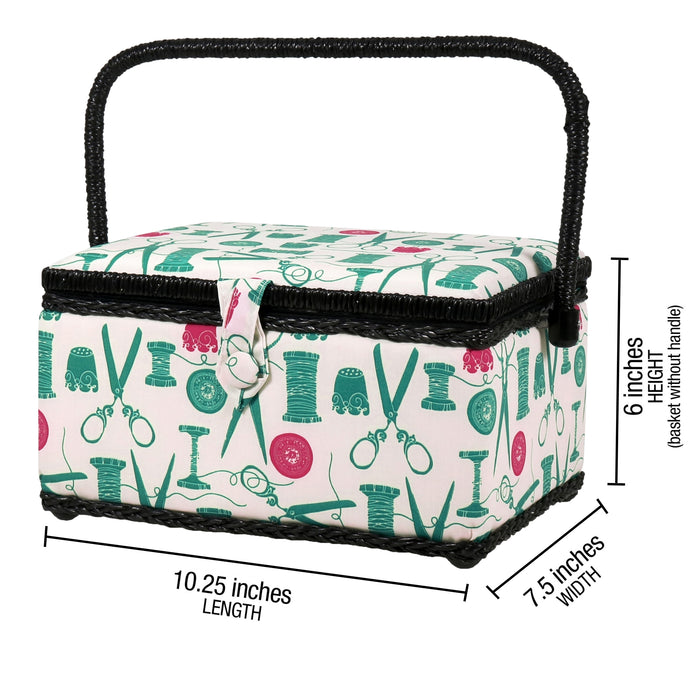SINGER® Large Sewing Basket Kit