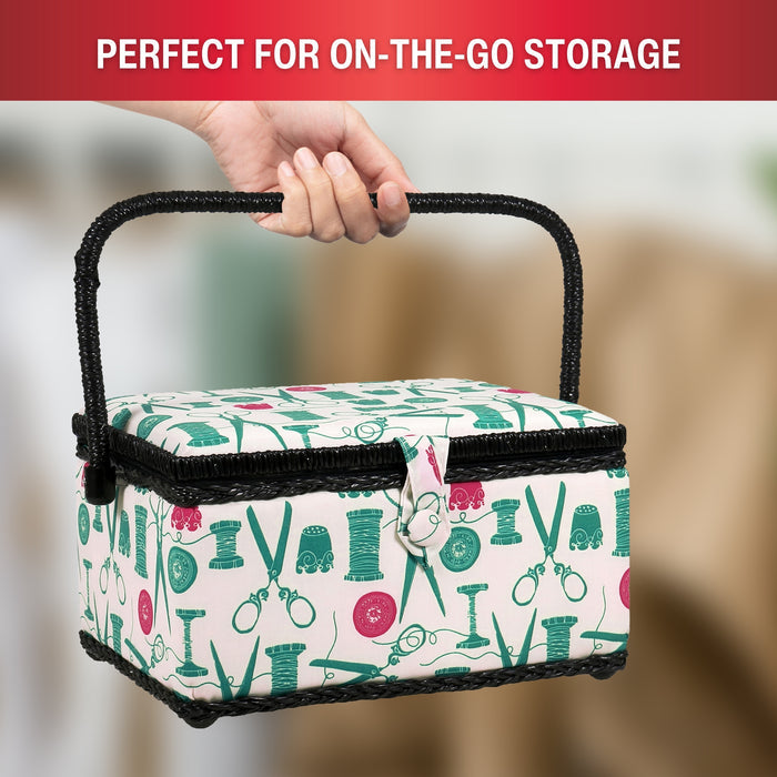 SINGER® Large Sewing Basket Kit