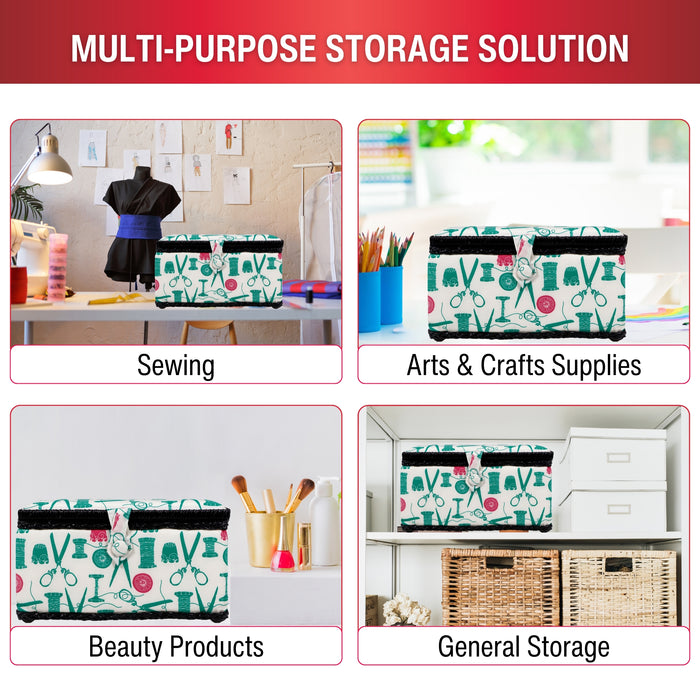 SINGER® Large Sewing Basket Kit