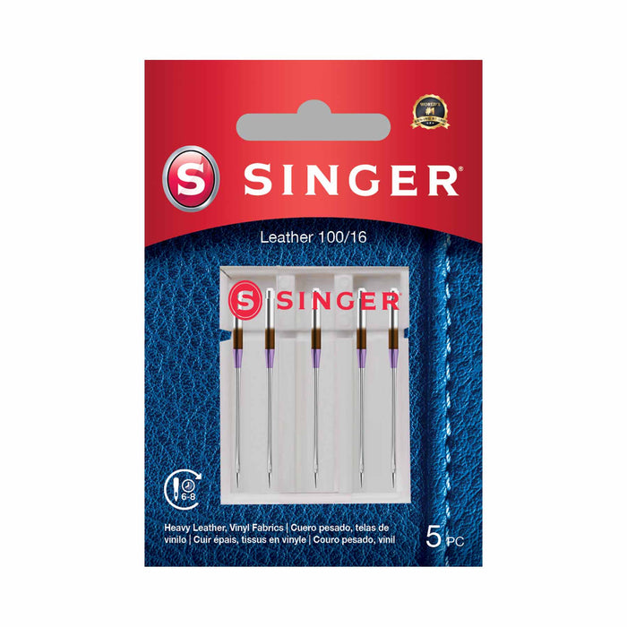 SINGER® Leather Needles 100/16 5-Pack -- Product Image