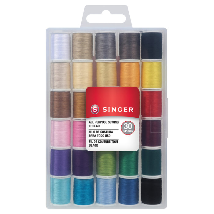 SINGER® Polyester Sewing Thread Set 30-Pack
