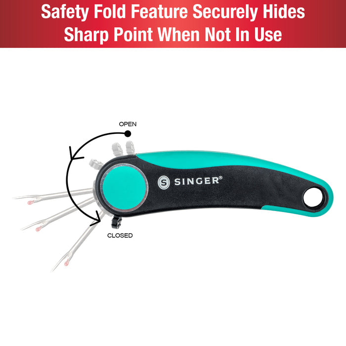 SINGER® ProSeries™ Folding Seam Ripper with Comfort Grip