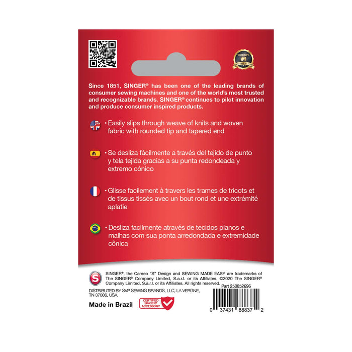 SINGER® Universal Needles Assorted Sizes 5-Pack -- Product Image